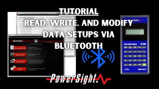 Read Write and Modify Data Setups via Bluetooth [upl. by Dorin]