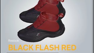 2K24 Shoe Creator Reebok The Answer IV  Black Flash Red [upl. by Ranchod160]