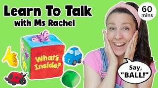 Learn to Talk with Ms Rachel  Videos for Toddlers  Nursery Rhymes amp Kids Songs  Speech Practice [upl. by Aseena]