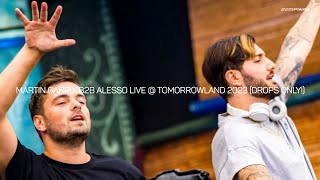 Martin Garrix B2B Alesso LIVE  Tomorrowland 2023 Drops Only [upl. by Berrie905]