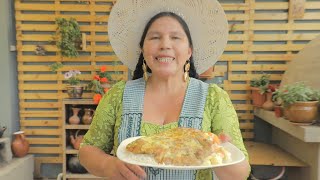 MILANESA DE CARNE🇧🇴 con Ensalada Rusa [upl. by Mel]