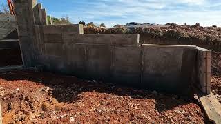 TLC Home Build  Basement wall forms coming off  Day 58 [upl. by Octavla192]