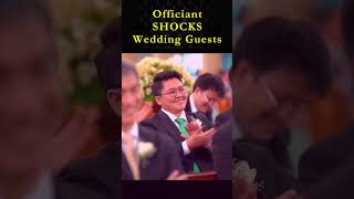 Officiant SHOCKS Wedding Guests MUST SEE viral [upl. by Crysta]