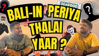 Best Seafood in Bali  Bali Episode 6  Tamil Travel Vlog [upl. by Aihsik]