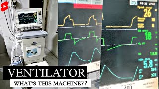 WHAT IS VENTILATOR MACHINE  HOW VENTILATORS WORKS  व्हेंटिलेटर क्या होता है  shorts ventilator [upl. by Isnan]