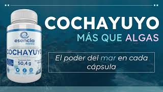 COCHAYUYO ALGAS MARINAS CON FORMULA EXCLUSIVA DE FUCOIDANO  ESENCIA MARINA ECUADOR [upl. by Allenaj]