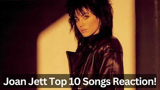 Joan Jett Reaction  Top 10 Songs Reaction Fantastic [upl. by Eimmas]