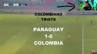 PARAGUAY 1 VS 0 COLOMBIA RESUMEN SUDAMERICANO SUB 15 HOY 08102024 😢😢😢COLOMBIANO TRISTE [upl. by Arotak]