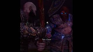 Kratos Smashed Thor  God of War Ragnarok [upl. by Atiragram]