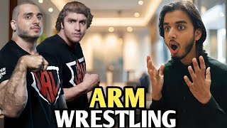 ARM WRESTLING MATCH VLOG Who REALLY Won [upl. by Maxama291]