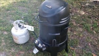 CharBroil The Big Easy TRUInfrared Smoker Roaster amp Grill unboxing assembly review [upl. by Ellerol510]