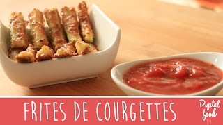 FRITES DE COURGETTES AU PARMESAN [upl. by Flatto]