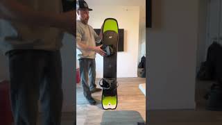 K2 Alchemist Snowboard with Lien AT bindings review [upl. by Ahcsas]