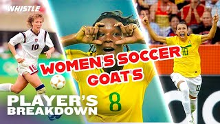 Carli Lloyd Reveals Her Womens Soccer GOATs ⚽️ [upl. by Llehsal]