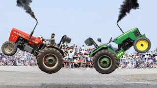 Tractor Tochan  swaraj 855 vs johndeere 5310 [upl. by Basia]