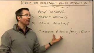 What do investment banks actually do  MoneyWeek Investment Tutorials [upl. by Atiuqin]