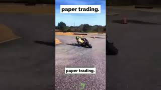 Paper Trading shorts trading stockmarket forex crypto bitcoin [upl. by Tenney]