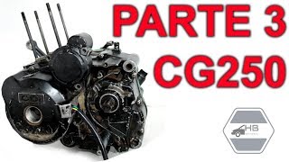 Parte 3 motor CG250  Montagem parte de baixo  Kenton 250 [upl. by Nahallac]