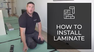 How to Lay Laminate Flooring  Installation Guide StepbyStep [upl. by Derman]