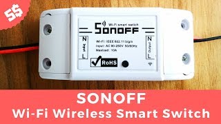 How to use SONOFF WiFi Wireless Smart Switch [upl. by Eugatnom]