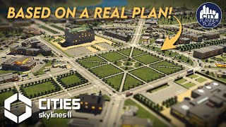 Starting a New City in Cities Skylines 2 Inspired by a Real Master Plan [upl. by Oilime]