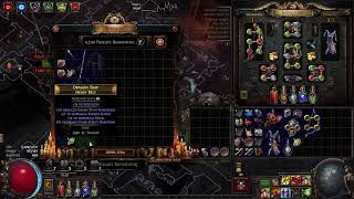 Path of Exile  323  Shrapnel Ballista  Farming Crimson Temple [upl. by Niboc]