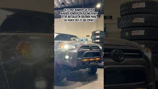 Toyota 4Runner C4 Lo Pro Bumper Warn Winch amp Baja Design S8 Light Bar 88rotorsoffroad [upl. by Ainerbas]