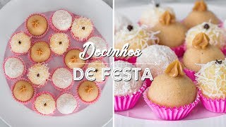 3 RECEITAS DE DOCINHOS DE FESTA  BRIGADEIRO GOURMET  Gabriel Freitas [upl. by Enois852]