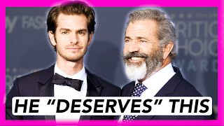 Why Andrew Garfield is defending Mel Gibson [upl. by Rothmuller731]