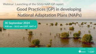 Good Practices in Developing a National Adaptation Plan NAP [upl. by Aseiram425]