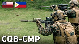 US Marines Philippines Armed Forces  CQB Combat Marksmanship Drills 2024 [upl. by Norag]