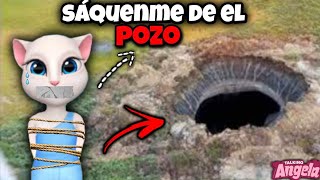 VAMOS A BUSCAR A TALKING ANGELA AL POZO😱 LO QUE VIMOS ES SORPRENDENTE terrorifico [upl. by Elane423]