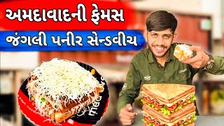 જંગલી પનીર સેન્ડવીચ  Junglee Paneer sandwich in Ahmedabad [upl. by Elnukeda277]