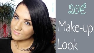 20€ Look Makeup Challenge  Drogerie günstig gut aussehen Teil 2 [upl. by Festus682]