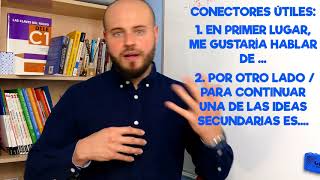 Examen DELE C1  Aprobar la Expresión Oral [upl. by Tyrus]