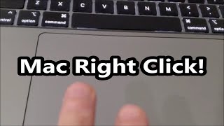 MacBook How to Right Click [upl. by Dyanna]