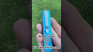 Blade Show 2024 Cobratec Knives Enforcer Medium OTF Lightweight Auto OTF [upl. by Ettener]