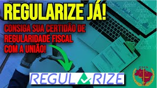 COMO TIRAR CERTIDÃO REGULARIDADE FISCAL UNIÃO REGULARIZE DÍVIDA ATIVA  PAGAMENTO E ACORDO  2024 [upl. by Nylirem]