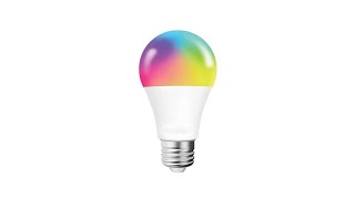 Smart Lighting Upgrade Best RGB Bulbs for Every Room 7 in one color Rainbow color DOB 12w Bulb [upl. by Oos]