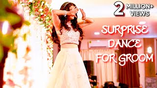 Brides SURPRISE Dance Performance For Groom  Best Bride Dance [upl. by Nileuqaj]