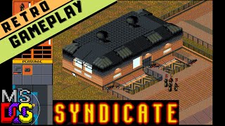 Syndicate 1993 Bullfrog MSDOS Walkthrough  Campaign  MISSION 12 【 Retro 】GAMEPLAY [upl. by Fen]