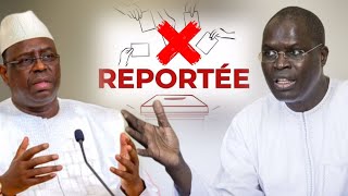 Urgent  Élections présidentielle reporté  Khalifa Sall tire sur Macky et révèle [upl. by Padgett537]