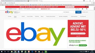 Verkaufen bei ebay  Anmelden und Artikel ausschreiben [upl. by Lehte]