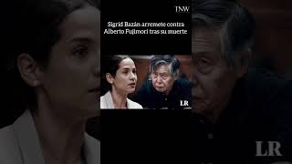 Sigrid Bazán sobre muerte de Fujimori peru [upl. by Pasquale]