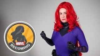 Cosplayer Mary Cahela becomes Medusa  Marvel Becoming [upl. by Enihpets]