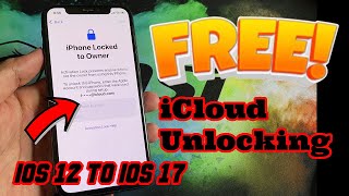 FREE UnlockBypass iCloud Activation lock to Owner No Paid iOS 12 to iOS 17  Remove iCloud Lock [upl. by Mensch]