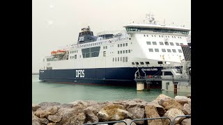 DFDS Dover to Calais Côte des Flandres tour [upl. by Clevie]