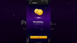 how to withdraw your cashcoin and cashout into your wallet airdrops crypto [upl. by Farland]