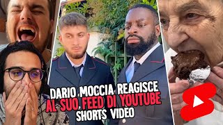 DARIO MOCCIA REAGISCE al SUO FEED di YOUTUBE [upl. by Karlow838]