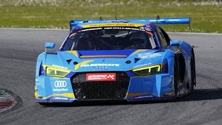 Audi R8 LMS GT3 12H Mugello 2017 Max Edelhoff Circuito Mugello racemediatv Onboard CC Motorsport [upl. by Assinna37]